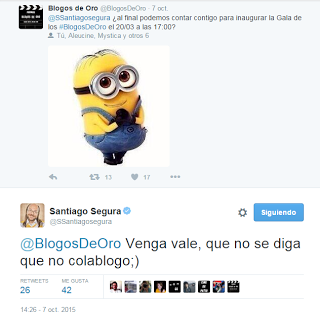 El año de los BLOGOS DE ORO El año de los BLOGOS DE ORO