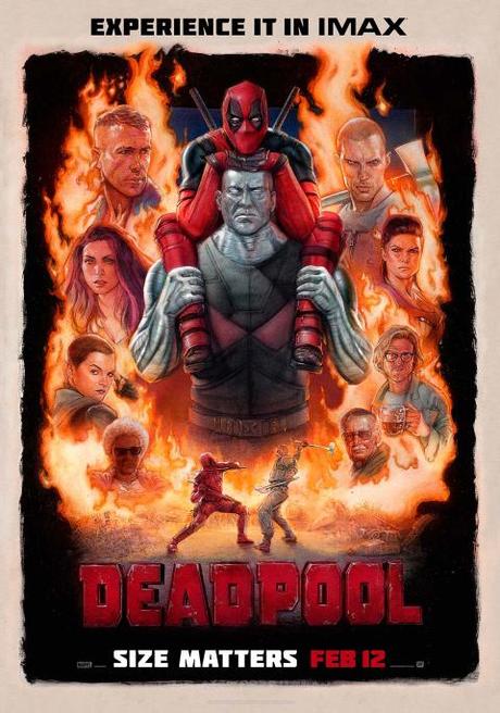 Dos nuevas imágenes de #Deadpool. Esteno en cines, 12 de febrero de 2016