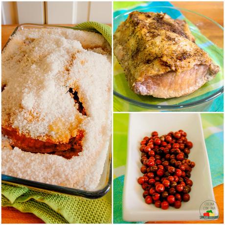 LOMO A LA SAL CON SALSA DE PIMIENTA ROSA CASERA PicMonkey Collage