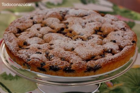 PASTEL DE ARÁNDANOS