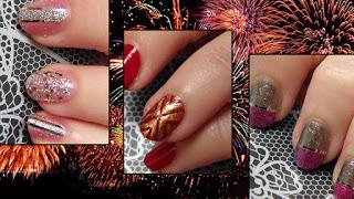 3 manicuras FÁCILES y RÁPIDAS para año nuevo 3 manicuras FÁCILES y RÁPIDAS para año nuevo