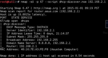 Como encontrar servidores DHCP con Nmap Como encontrar servidores DHCP con Nmap