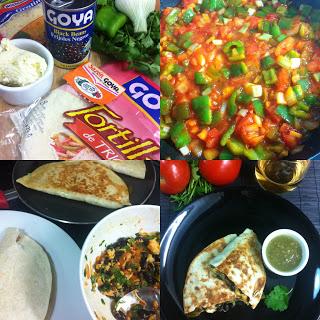 Quesadillas De Frijoles Negros Quesadillas De Frijoles Negros