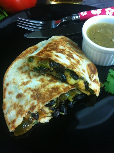 Quesadillas De Frijoles Negros Quesadillas De Frijoles Negros