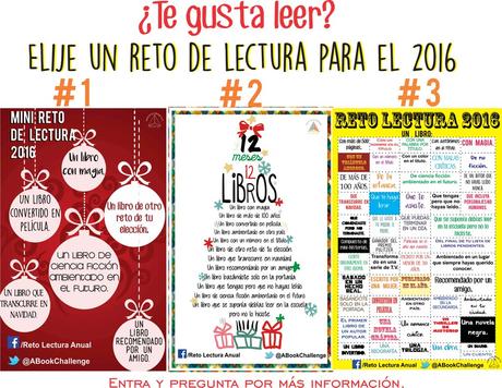 ¡Reading Challenge + Retos 2016! ¡Reading Challenge + Retos 2016!
