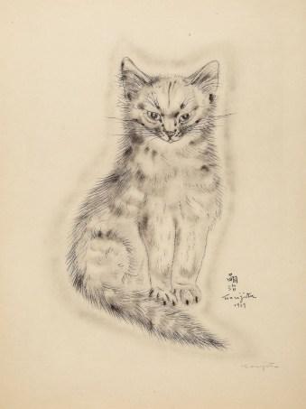 La colección de gatos de Marianne C. Gourary Un libro de gatos de Théophile Alexandre Steinlen (1930)