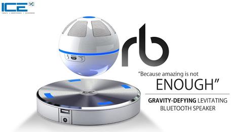 ICEORB, altavoz Bluetooh flotante.