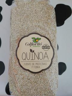 Quinoa. Beneficios de la quinoa. Quinoa  Colfiorito vendida en Mercadona