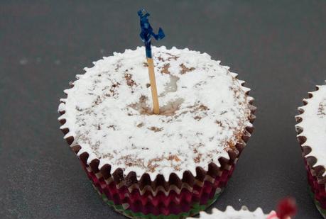 Cupcakes de cava y limón rellenos de lemon curd y nocilla para celebrar el año nuevo