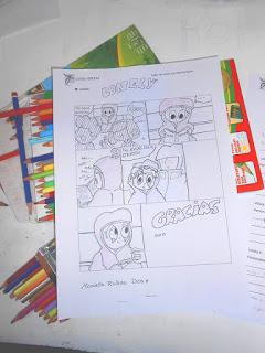 Taller de cómic en Cosqueretas