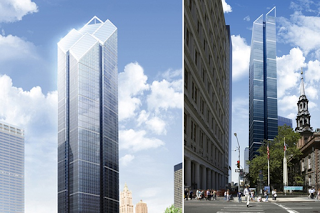 Replica Minecraft: Two Tower New World Trade Center, Nueva York, Estados Unidos.