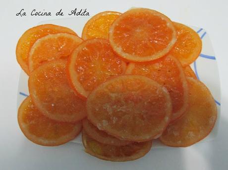 Naranja confitada