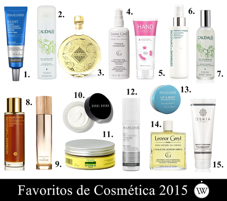 ♥ Mis Productos Favoritos de Cosmética en 2015