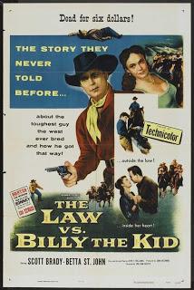 LEY CONTRA BILLY EL NIÑO, LA  (Law versus Billy the Kid, the) (USA, 1954) Western