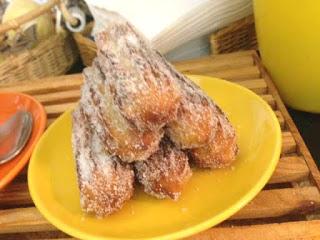 CHURROS RELLENOS DE CHOCOLATE CON CHOCOLATE BLANCO A LA TAZA