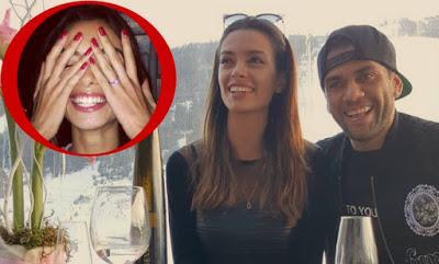 Campanas de boda para Dani Alves y Joana Sanz