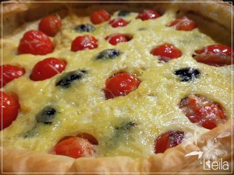 Quiche a la tomate