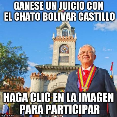 CONCURSO: Gánese un juicio con el Chato Castillo! CONCURSO: Gánese un juicio con el Chato Castillo!