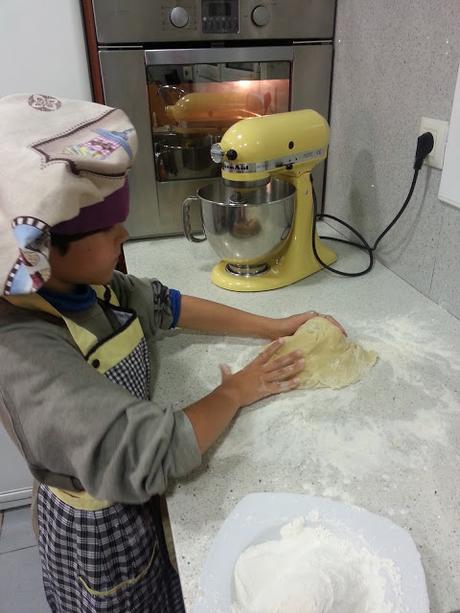 Jan, un pequeño chef! Jan, un pequeño chef!