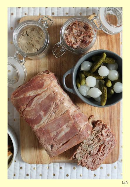 Paté de campagne... receta de Julia Child para Cooking the Chef Paté de campagne... receta de Julia Child para Cooking the Chef