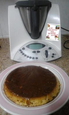 FLAN DE HUEVO Y LECHE CONDENSADA EN THERMOMIX