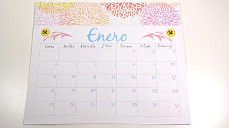 Cómo hacer tu propio calendario (Parte #2)