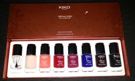 Primera compra de rebajas: Set de esmaltes Kiko Dream Wish