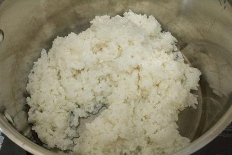 Arroz ligero de espárragos y atún Arroz ligero de espárragos y atún