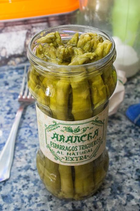 Arroz ligero de espárragos y atún Arroz ligero de espárragos y atún