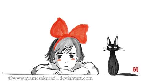 39 ilustraciones de Studio Ghibli al estilo tradicional sumi-e 39 ilustraciones de Studio Ghibli al estilo tradicional sumi-e
