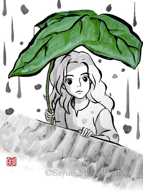39 ilustraciones de Studio Ghibli al estilo tradicional sumi-e 39 ilustraciones de Studio Ghibli al estilo tradicional sumi-e