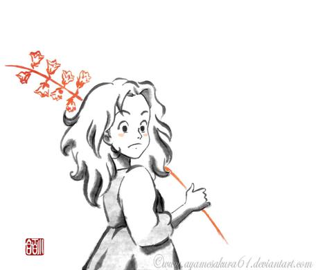 39 ilustraciones de Studio Ghibli al estilo tradicional sumi-e 39 ilustraciones de Studio Ghibli al estilo tradicional sumi-e