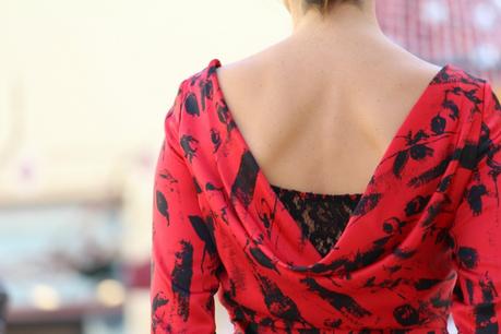 VESTIDO ROJO CAROLINA HERRERA 4