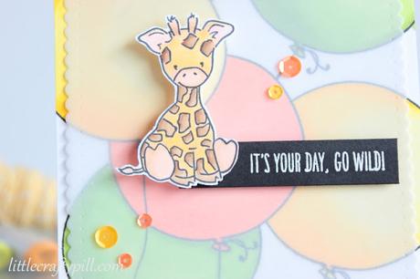 Custom background and copic coloring : A birthday card Custom background and copic coloring : A birthday card