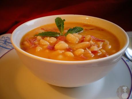 Guiso de judías con verduras