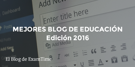 Mejores blogs de educación 2016