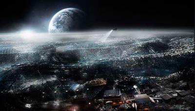Arquitectura selenita arquitectura en la luna ciudades en la luna habitar espacio Arquitectura selenita arquitectura en la luna ciudades en la luna habitar espacio