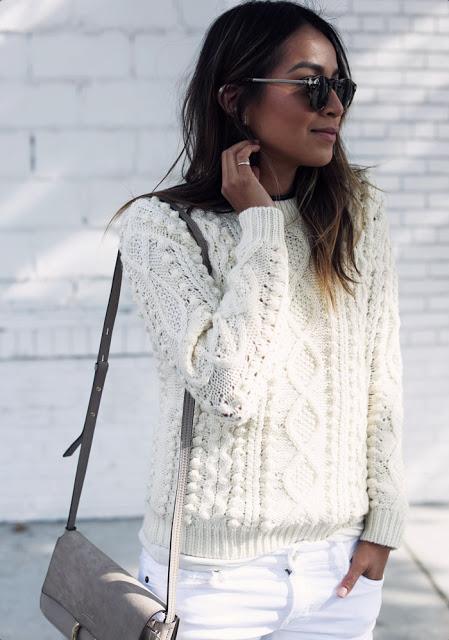 STREET STYLE INSPIRATION; WINTER WHITE.-