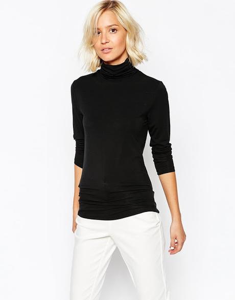 Invierno aparece ya. Black Turtleneck Sweaters