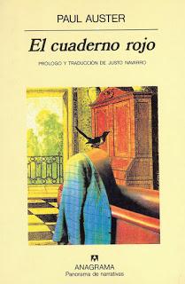 El cuaderno rojo- Paul Auster