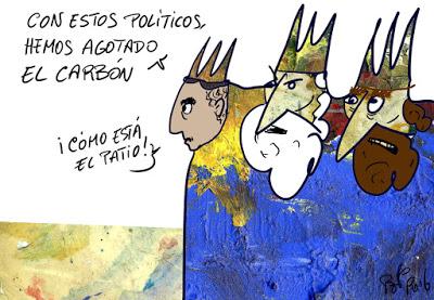 En India, cuatro grandes empresas españolas en la Lista Negra del trabajo esclavo; en Cataluña, Baños dimite y Mas sigue corriendo como un pollo sin cabeza. En India, cuatro grandes empresas españolas en la Lista Negra del trabajo esclavo; en Cataluña, Baños dimite y Mas sigue corriendo como un pollo sin cabeza.