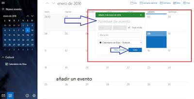 Outlook en Windows 10 Correo y Calendario Outlook en Windows 10 Correo y Calendario