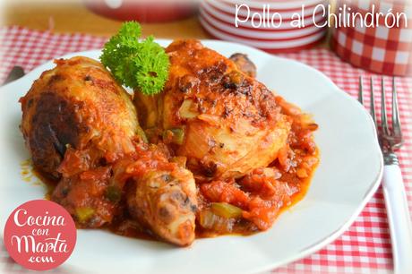 Receta pollo al chilindrón, pollo, fácil, rápido, sana, con verduras, Cocina con Marta, Olla GM, comprar