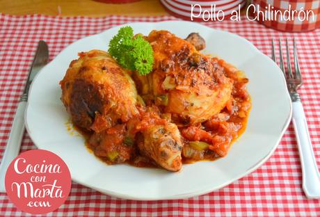 Receta pollo al chilindrón, pollo, fácil, rápido, sana, con verduras, Cocina con Marta, Olla GM, comprar