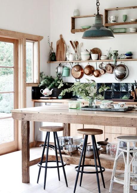 Cocinas de estilo natural y sereno imagen 9