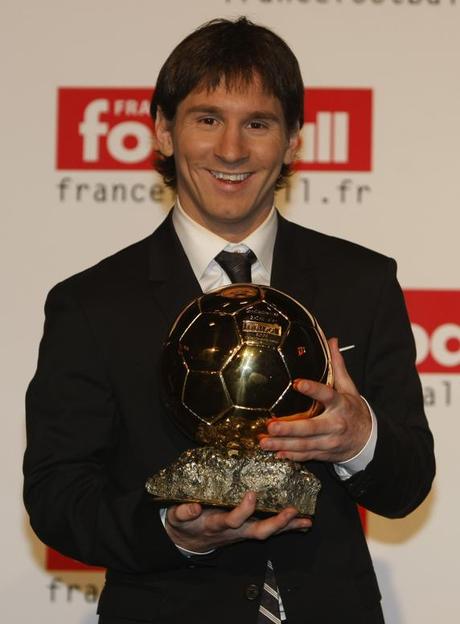 Gala de entrega del Balón de Oro, que adjudica France Football, a Leo Messi.