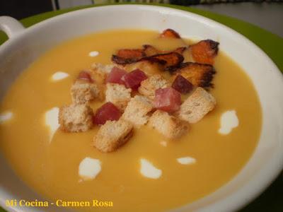 CREMA DE CALABAZA CREMA DE CALABAZA