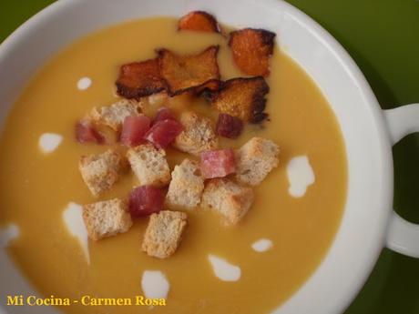 CREMA DE CALABAZA CREMA DE CALABAZA