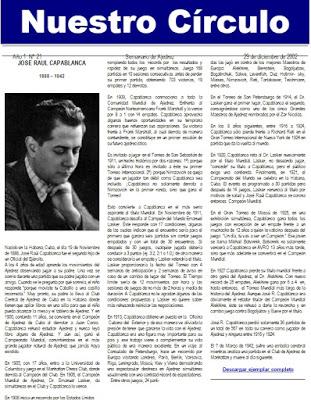 José Raúl Capablanca: A Chess Biography – Miguel Angel Sánchez (IV) José Raúl Capablanca: A Chess Biography – Miguel Angel Sánchez (IV)