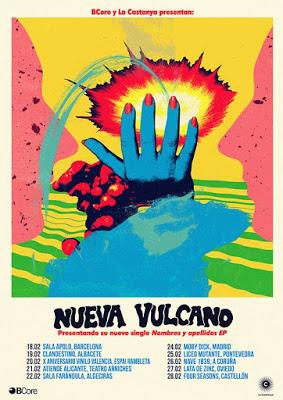 Nueva Vulcano anuncian single y gira de 10 conciertos para febrero
